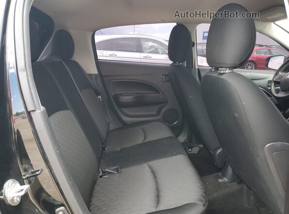 ML32AUHJXMH004271 2021 MITSUBISHI MIRAGE Black Widok tylnych siedzeń