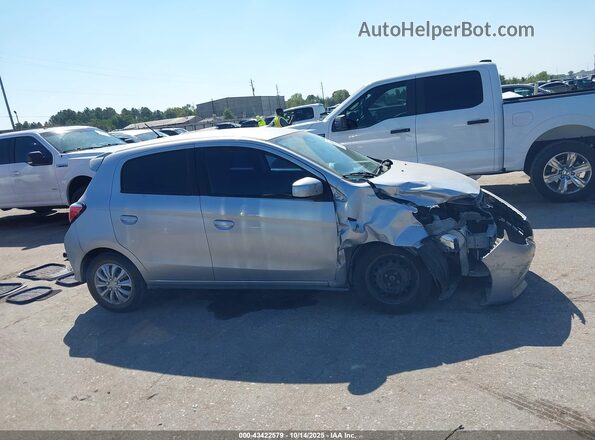 ML32AUHJXMH005808 2021 MITSUBISHI MIRAGE Silver Widok wnętrza z tyłu