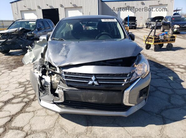 ML32AUHJXMH009504 2021 MITSUBISHI MIRAGE Silver 