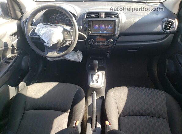 ML32AUHJXMH009504 2021 MITSUBISHI MIRAGE Silver 