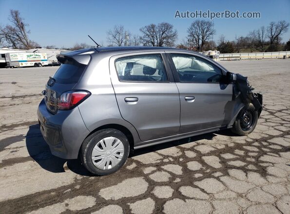 ML32AUHJXMH009504 2021 MITSUBISHI MIRAGE Silver 