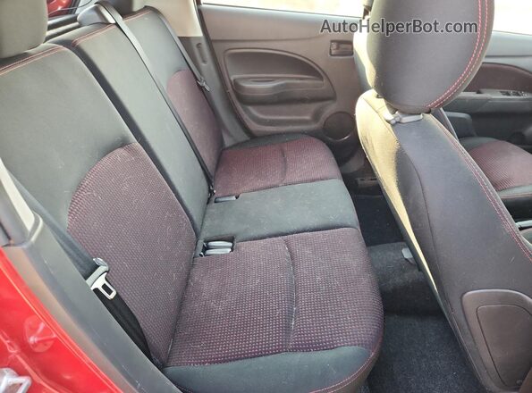ML32AWHJ9PH005900 2023 MITSUBISHI MIRAGE Red Vista de los asientos traseros