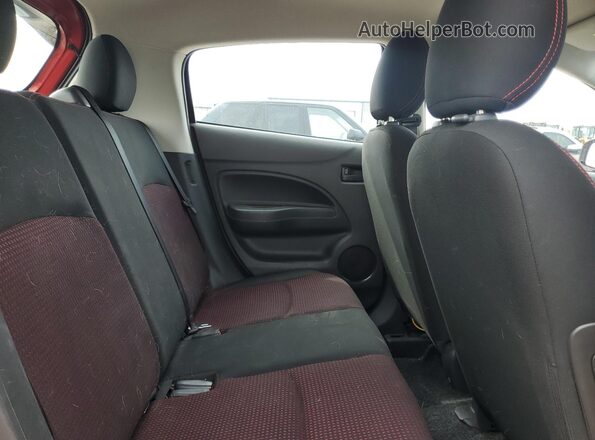 ML32AWHJXNH009788 2022 MITSUBISHI MIRAGE Red Rear seats view