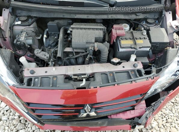 ML32AWHJXNH009788 2022 MITSUBISHI MIRAGE Red Rear interior view
