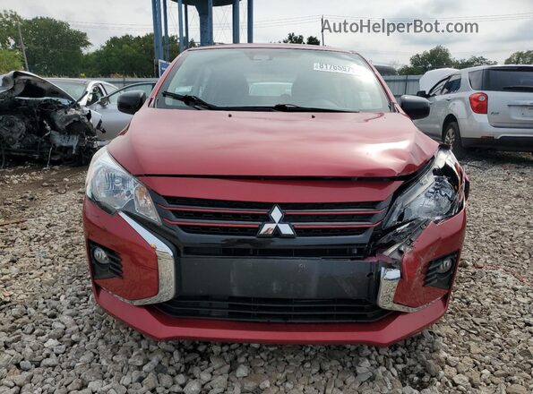 ML32AWHJXNH009788 2022 MITSUBISHI MIRAGE Red Front view