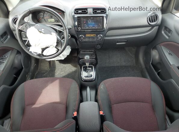 ML32AWHJXNH009788 2022 MITSUBISHI MIRAGE Red Dashboard view