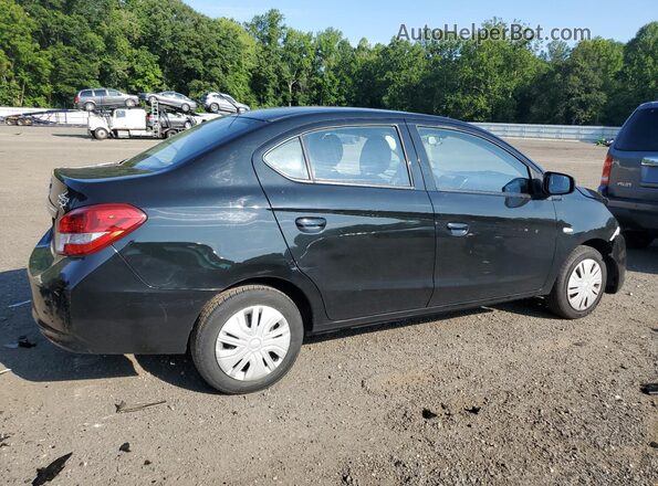 ML32F3FJ0JHF07322 2018 MITSUBISHI MIRAGE Black Tył prawy