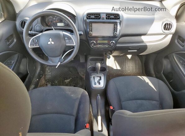 ML32F3FJ0LHF01121 2020 MITSUBISHI MIRAGE White წინა პანელის ხედი