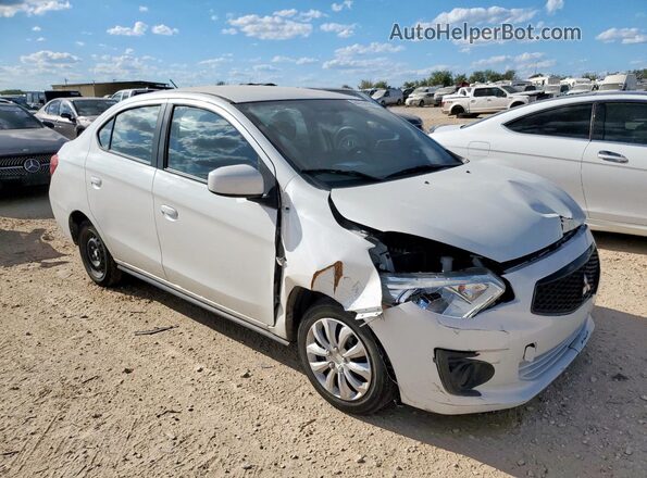 ML32F3FJ0LHF01121 2020 MITSUBISHI MIRAGE White წინა მარჯვენა