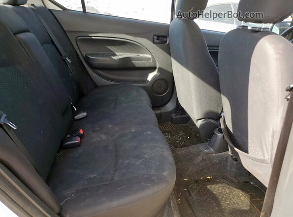 ML32F3FJ0LHF01121 2020 MITSUBISHI MIRAGE White უკანა სავარძლების ხედი