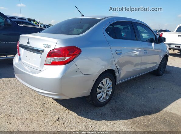 ML32F3FJ1HHF11681 2017 MITSUBISHI MIRAGE G4 Silver Rear right