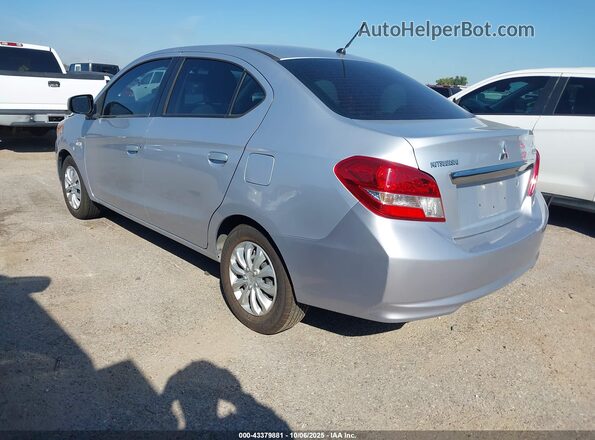 ML32F3FJ1HHF11681 2017 MITSUBISHI MIRAGE G4 Silver Rear left