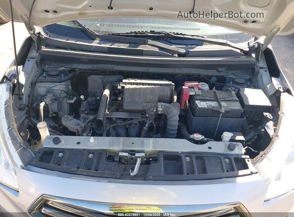 ML32F3FJ1HHF11681 2017 MITSUBISHI MIRAGE G4 Silver Rear view