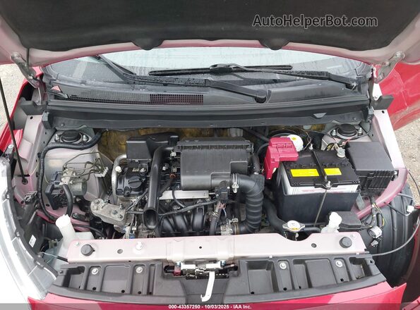 ML32F3FJ1LHF10507 2020 MITSUBISHI MIRAGE G4 Red Вид ззаду