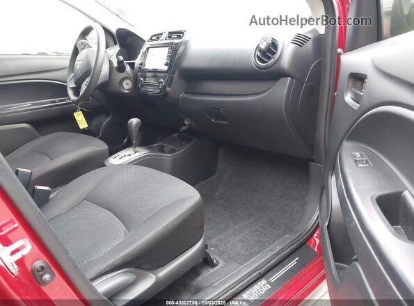 ML32F3FJ1LHF10507 2020 MITSUBISHI MIRAGE G4 Red Вид салону спереду