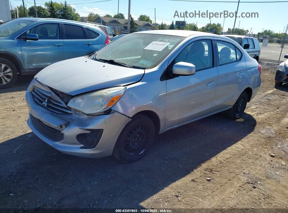 ML32F3FJ2JHF04079 2018 MITSUBISHI MIRAGE G4 Silver Przód lewy