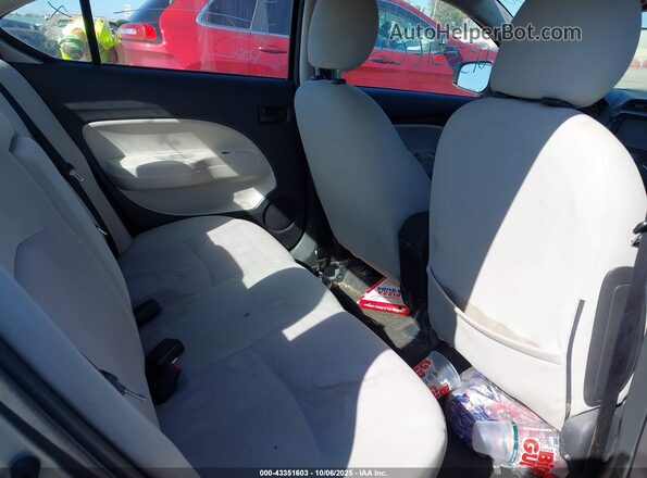 ML32F3FJ2JHF04079 2018 MITSUBISHI MIRAGE G4 Silver Widok naklejki z numerem VIN