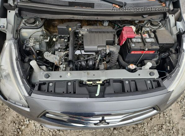 ML32F3FJ2JHF04860 2018 MITSUBISHI MIRAGE Gray 