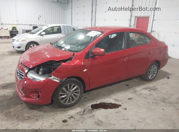 ML32F3FJ2JHF05071 2018 MITSUBISHI MIRAGE G4 Red 