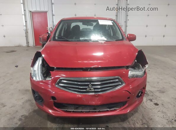 ML32F3FJ2JHF05071 2018 MITSUBISHI MIRAGE G4 Red 
