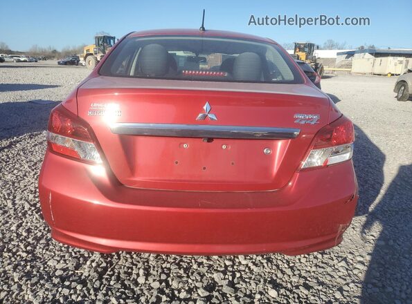 ML32F3FJ2JHF10206 2018 MITSUBISHI MIRAGE Красный Вид сзади