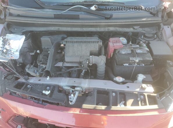 ML32F3FJ2JHF10206 2018 MITSUBISHI MIRAGE Красный Вид задней части салона