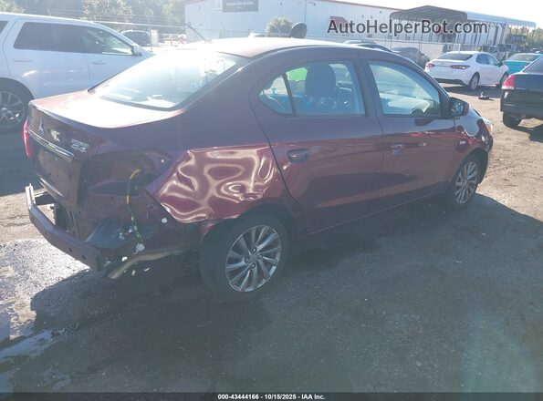 ML32F3FJ2KHF06089 2019 MITSUBISHI MIRAGE G4 Burgundy Հետևի աջ