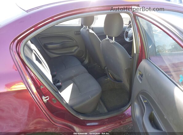 ML32F3FJ2KHF06089 2019 MITSUBISHI MIRAGE G4 Burgundy VIN կոդի պիտակի տեսք