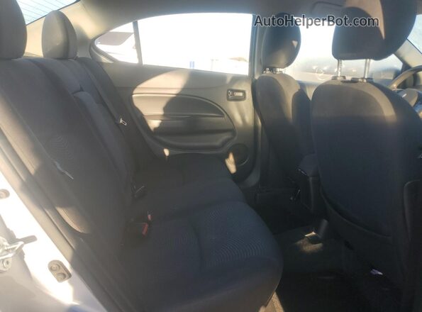 ML32F3FJ3LHF05129 2020 MITSUBISHI MIRAGE Silver უკანა სავარძლების ხედი