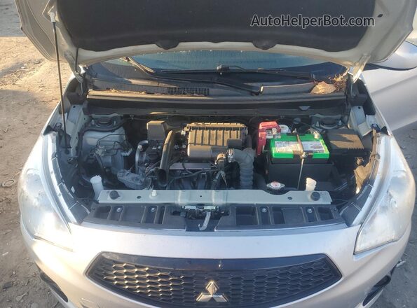 ML32F3FJ3LHF05129 2020 MITSUBISHI MIRAGE Silver უკანა სალონის ხედი
