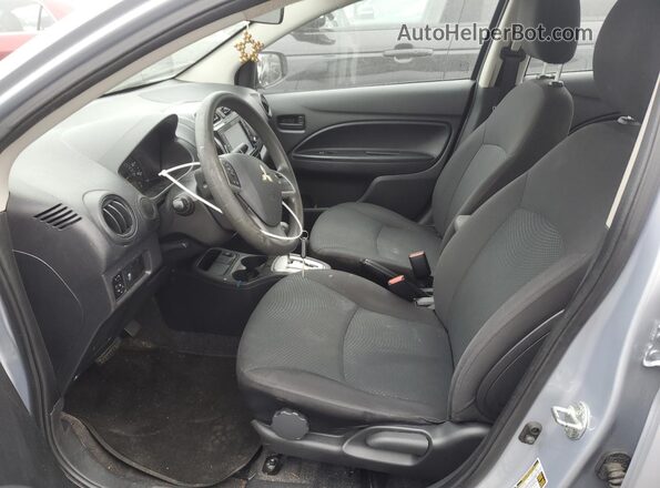 ML32F3FJ3LHF05129 2020 MITSUBISHI MIRAGE Silver წინა სალონის ხედი