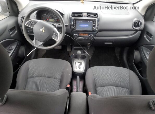 ML32F3FJ3LHF05129 2020 MITSUBISHI MIRAGE Silver წინა პანელის ხედი