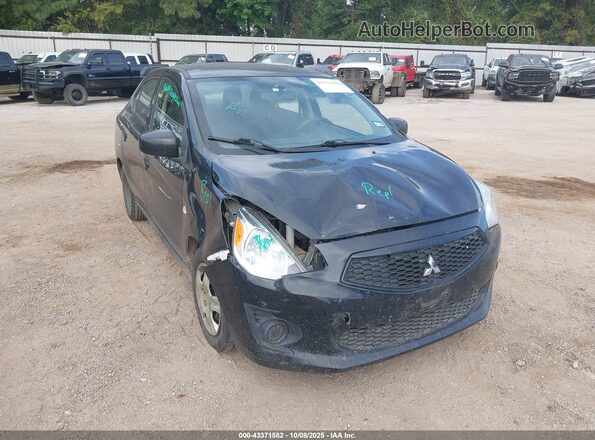 ML32F3FJ3LHF10055 2020 MITSUBISHI MIRAGE G4 Black Widok z przodu