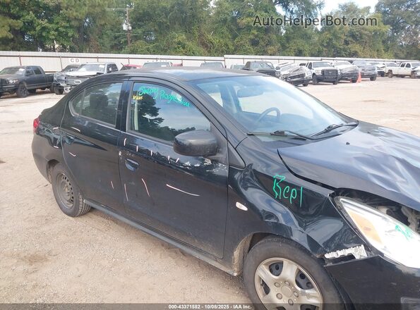 ML32F3FJ3LHF10055 2020 MITSUBISHI MIRAGE G4 Black Widok zestawu wskaźników