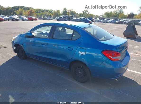ML32F3FJ4KHF15389 2019 MITSUBISHI MIRAGE G4 Blue Rear left