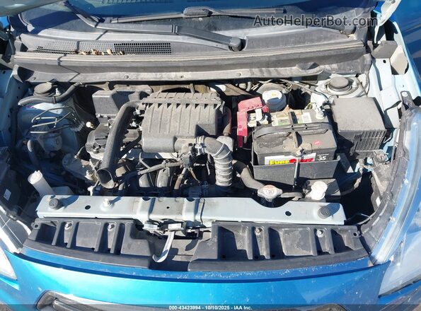 ML32F3FJ4KHF15389 2019 MITSUBISHI MIRAGE G4 Blue Rear view