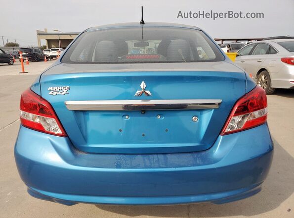 ML32F3FJ5LHF06072 2020 MITSUBISHI MIRAGE Blue Widok z tyłu