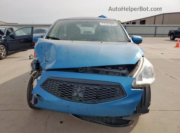 ML32F3FJ5LHF06072 2020 MITSUBISHI MIRAGE Blue Widok z przodu