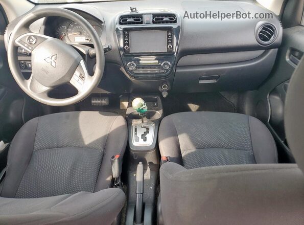 ML32F3FJ5LHF06072 2020 MITSUBISHI MIRAGE Blue Widok deski rozdzielczej