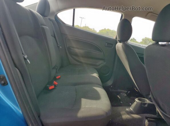 ML32F3FJ5LHF06072 2020 MITSUBISHI MIRAGE Blue Widok tylnych siedzeń