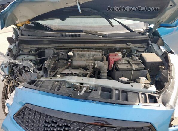 ML32F3FJ5LHF06072 2020 MITSUBISHI MIRAGE Blue Widok wnętrza z tyłu