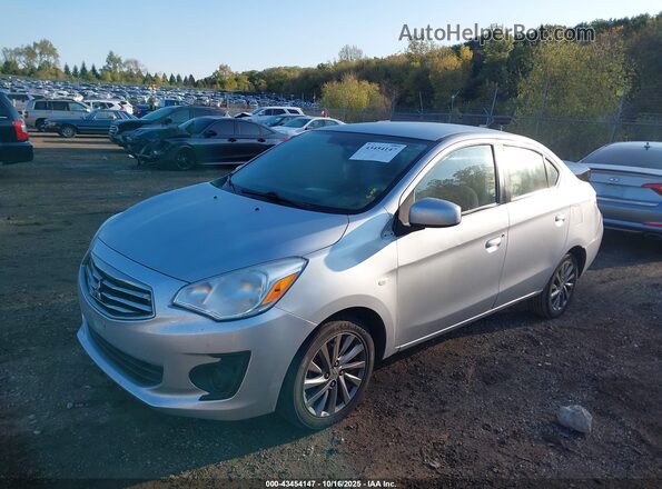 ML32F3FJ6JHF13416 2018 MITSUBISHI MIRAGE G4 Серебряный Передняя левая четверть