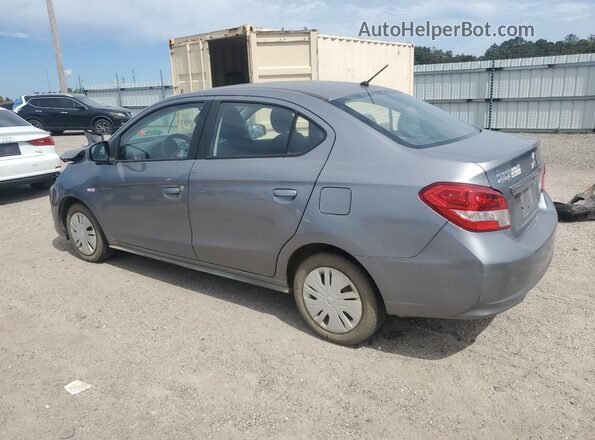 ML32F3FJ6LHF06453 2020 MITSUBISHI MIRAGE Silver უკანა მარცხენა