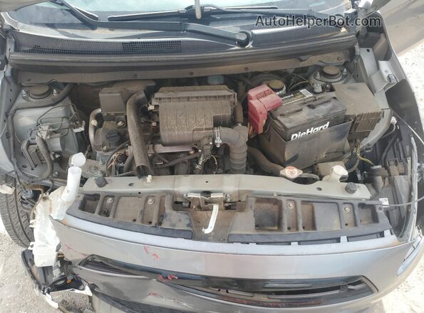 ML32F3FJ6LHF06453 2020 MITSUBISHI MIRAGE Silver უკანა სალონის ხედი