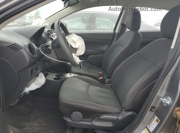 ML32F3FJ6LHF06453 2020 MITSUBISHI MIRAGE Silver წინა სალონის ხედი