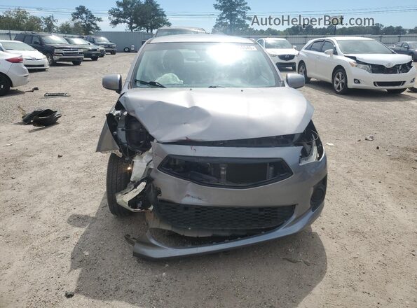 ML32F3FJ6LHF06453 2020 MITSUBISHI MIRAGE Silver წინა ხედი