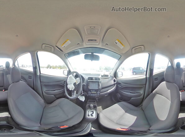 ML32F3FJ6LHF06453 2020 MITSUBISHI MIRAGE Silver სალონის 360-გრადუსიანი ხედი