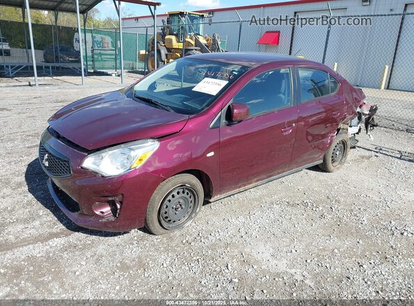 ML32F3FJ6LHF06954 2020 MITSUBISHI MIRAGE G4 Maroon 