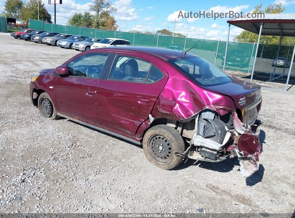 ML32F3FJ6LHF06954 2020 MITSUBISHI MIRAGE G4 Maroon 