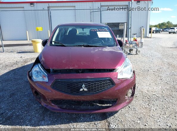 ML32F3FJ6LHF06954 2020 MITSUBISHI MIRAGE G4 Maroon 